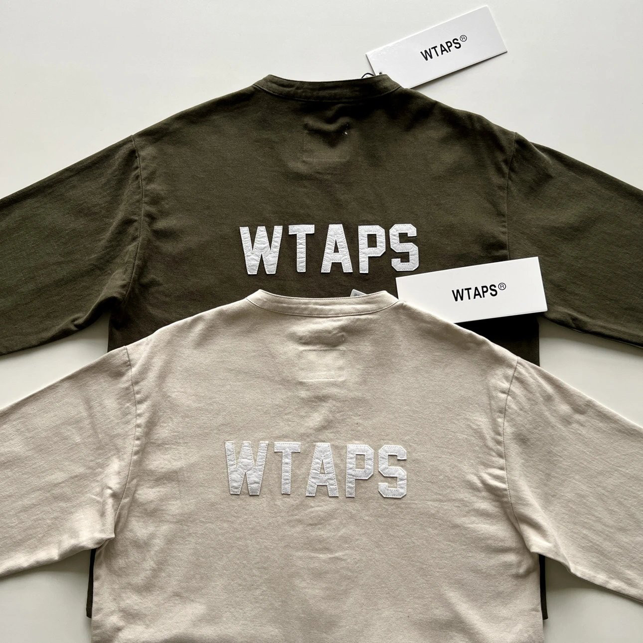 Embroidery Cotton Shirt - WTAPS CBW 01 LS SATIN ID