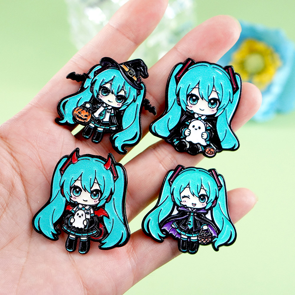 4-10Pcs Cute Blue‑haired Girl  - Embroidery Reddit recension och pris