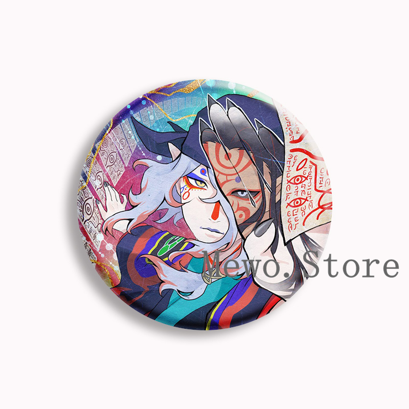 Mononoke Anime Soft Button Pin - Embroidery Reddit recension och pris
