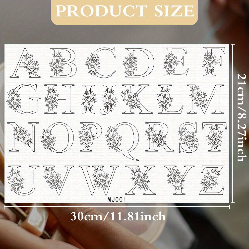 1pc Embroidery Stabilizer with - Embroidery Meaning recension och pris