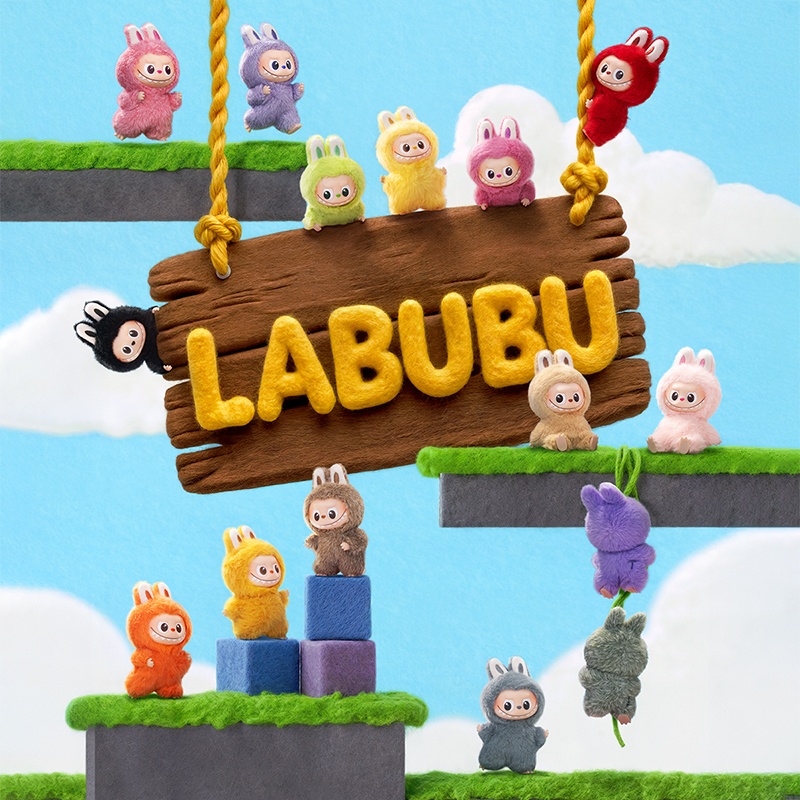 POP MART LABUBU THE MONSTERS P - Embroidery Reddit recension och pris