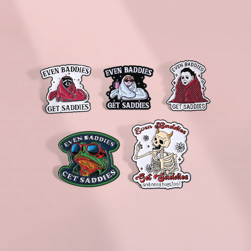 Anime Character Brooches Carto - Embroidery Bali recension och pris