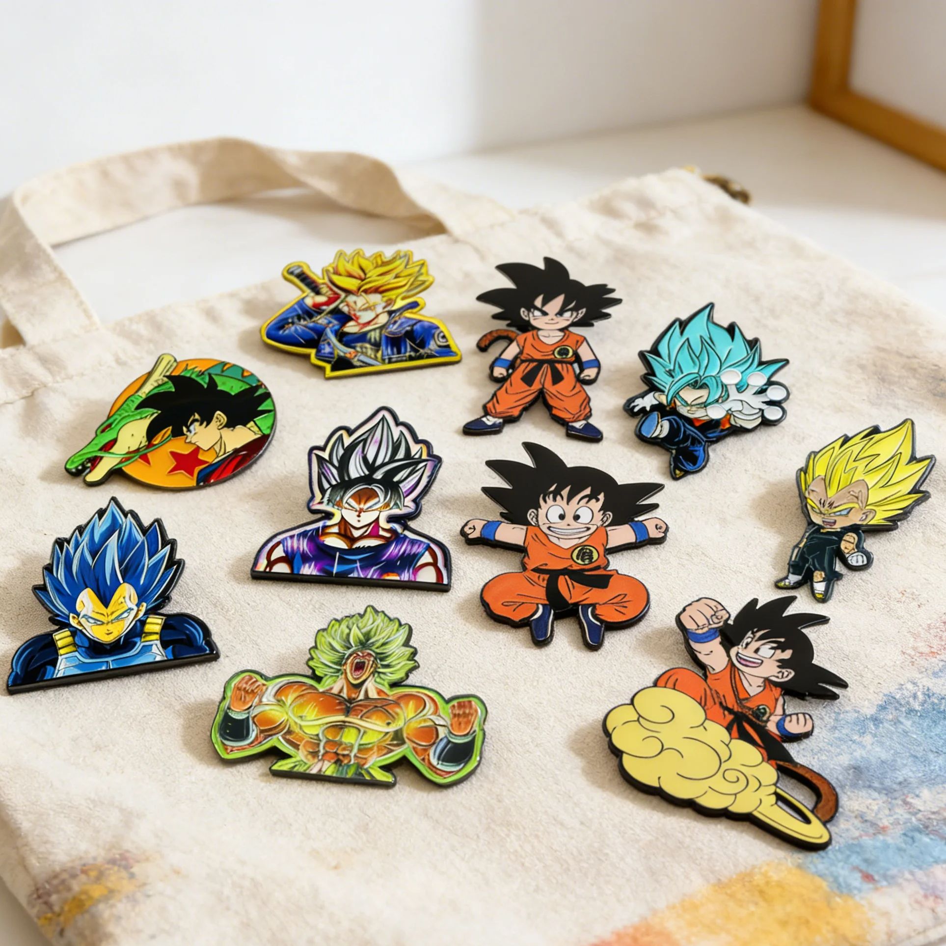 Anime series Lapel Pins for Ba - Embroidery Reddit recension och pris